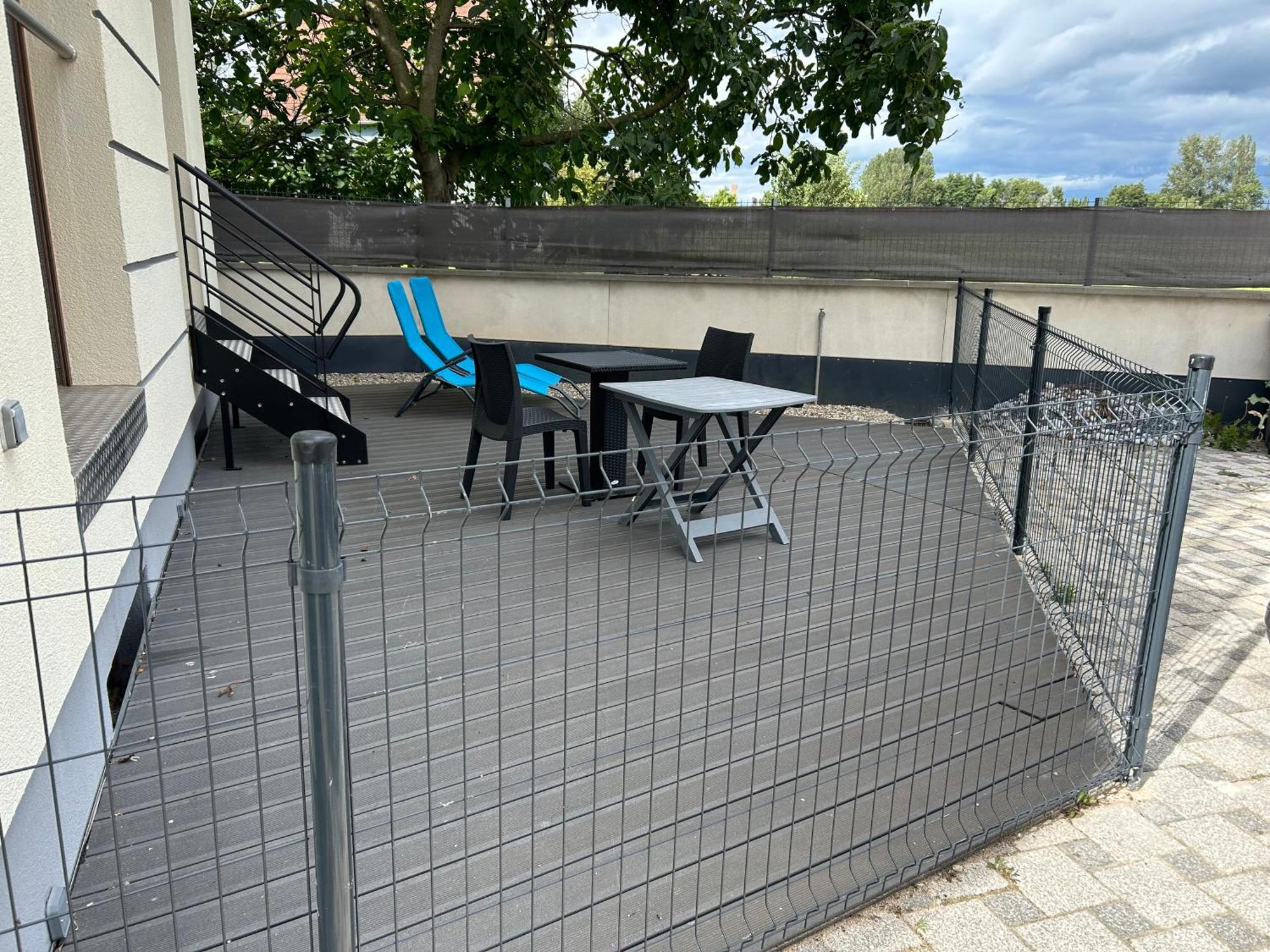 Charmant Studio Avec Terrasse Ebersheim エクステリア 写真